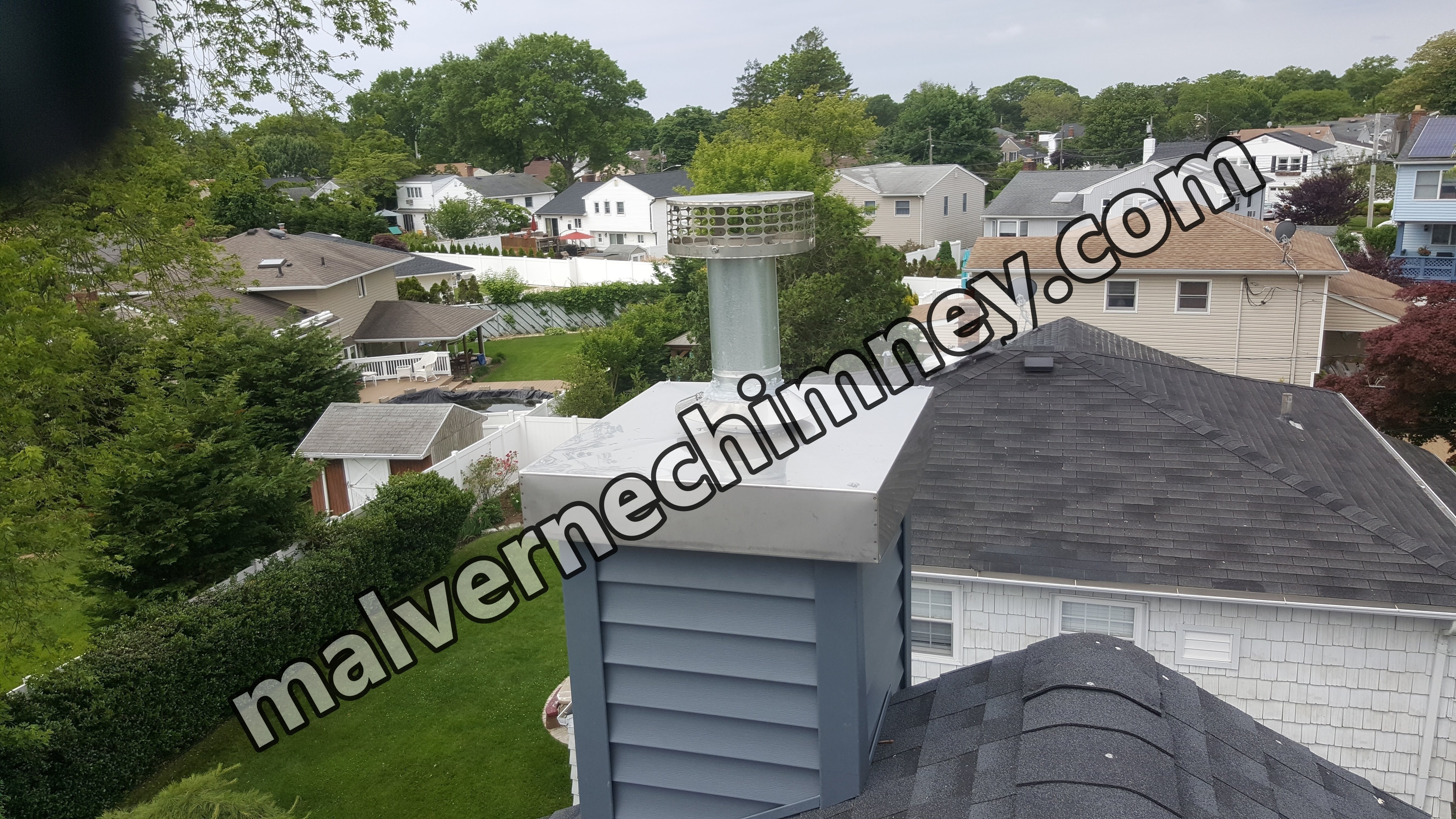 Energy-saving top sealing damper installed in Malverne, New York